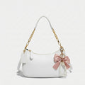White Kim Shoulder Bag